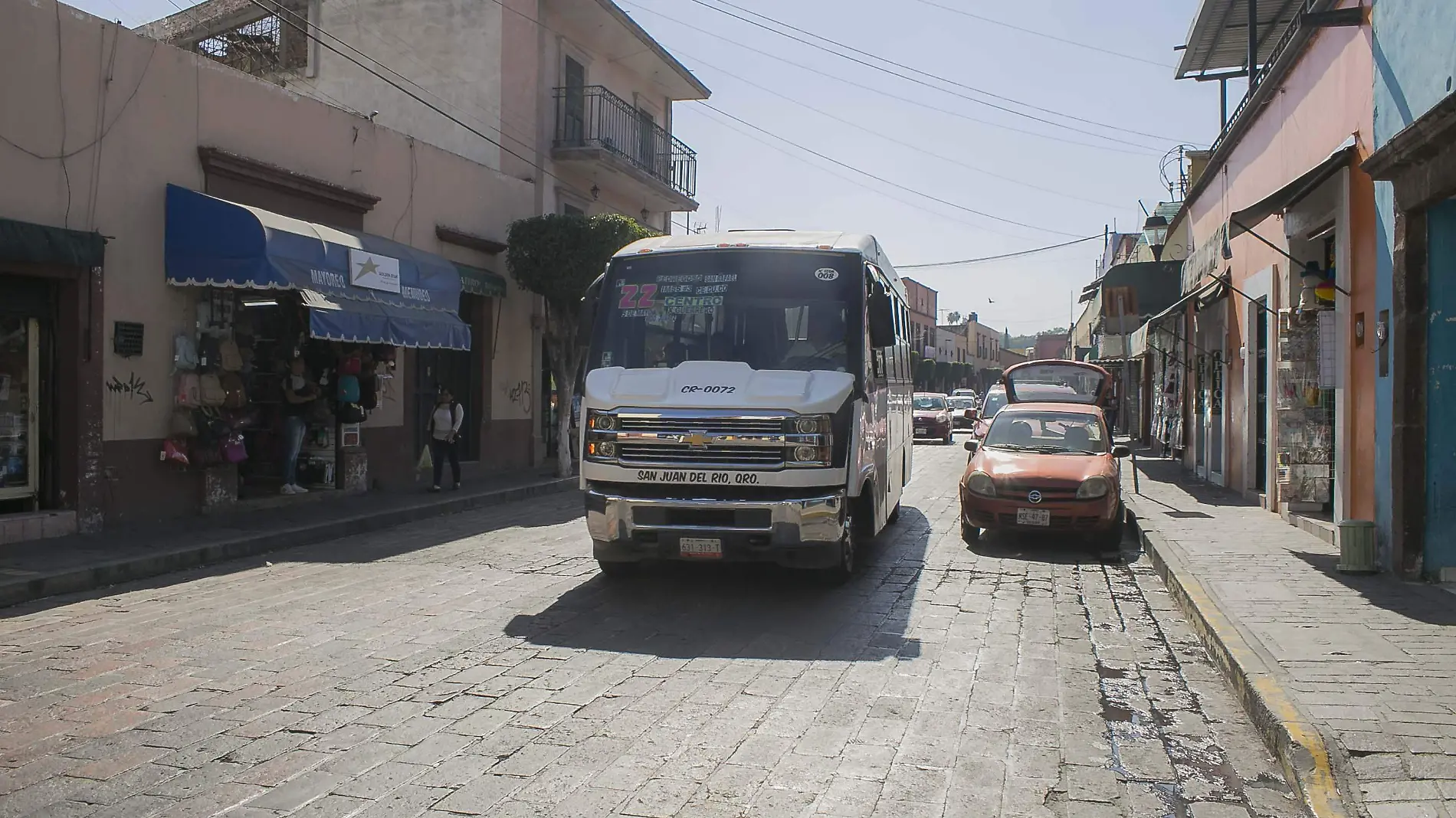 Psicólogos buscan generar mejor servicio de transporte en San Juan.Foto César Ortiz. El Sol de San Juan del Río.